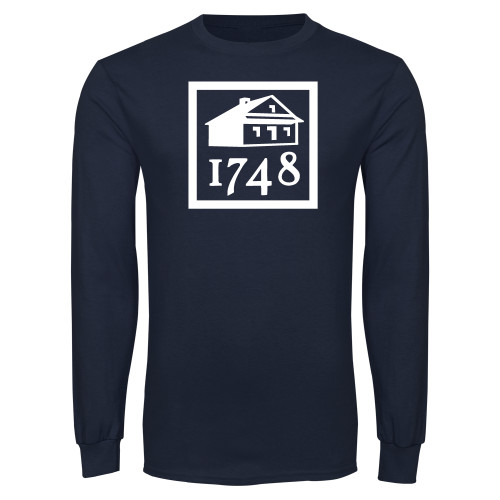  Navy Long Sleeve T-Shirt - Wilmington 1748
