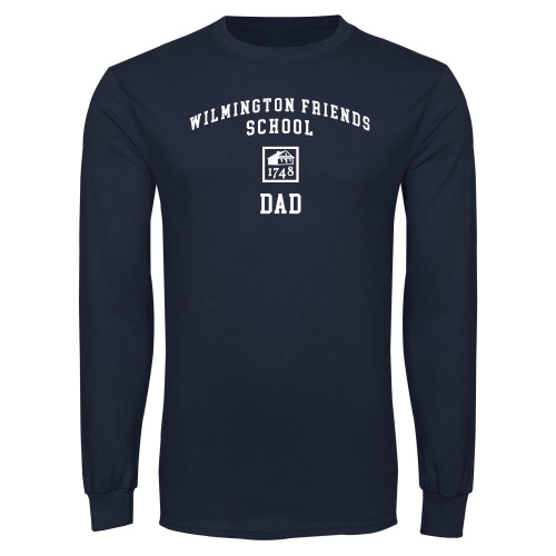  Navy Long Sleeve T-Shirt - Dad