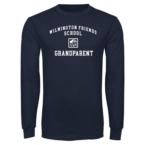  Navy Long Sleeve T-Shirt - Grandparent