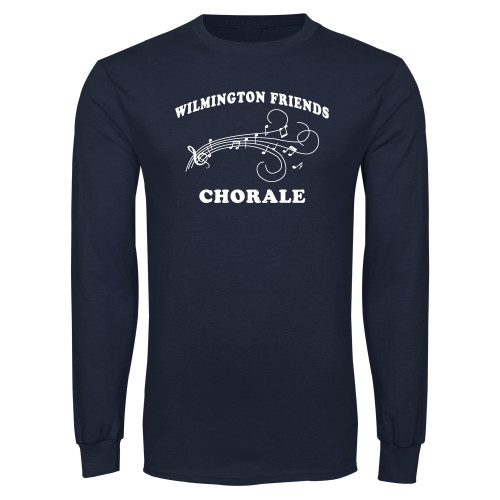  Navy Long Sleeve T-Shirt - Chorale
