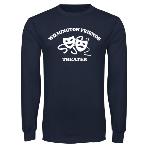  Navy Long Sleeve T-Shirt - Theater
