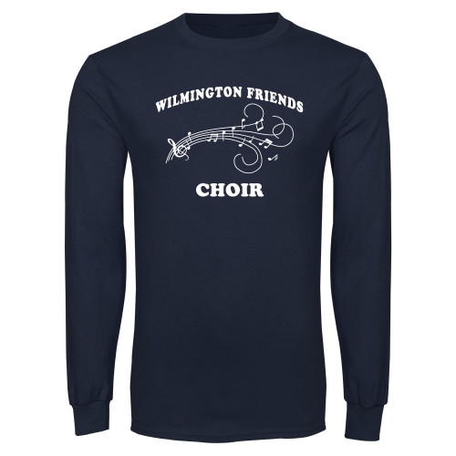  Navy Long Sleeve T-Shirt - Choir