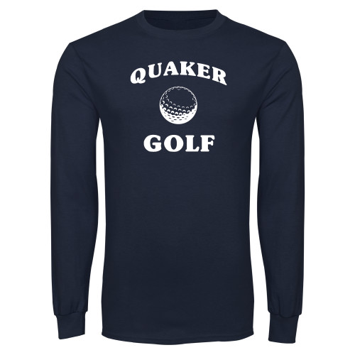  Navy Long Sleeve T-Shirt - Golf