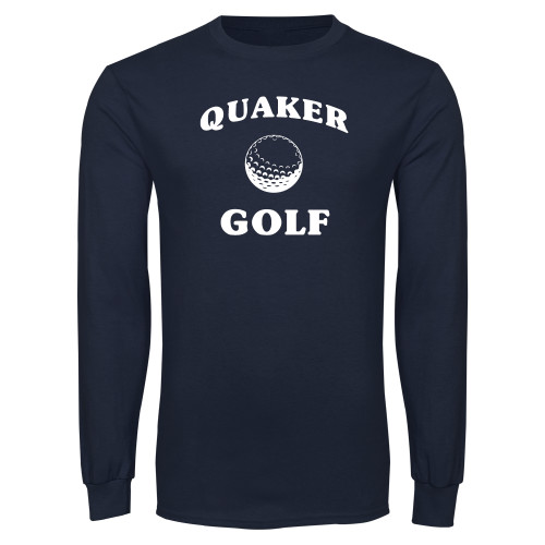  Navy Long Sleeve T-Shirt - Golf