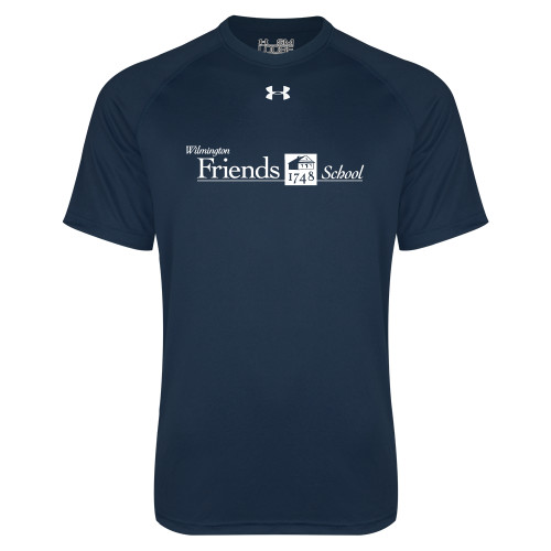  Under Armour Navy Tech Tee - Primary Mark