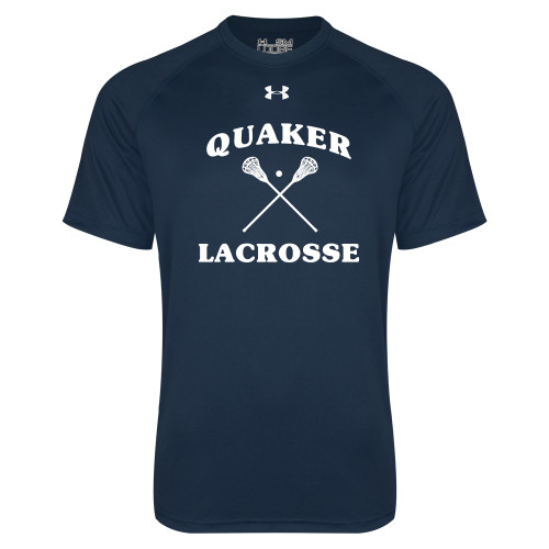  Under Armour Navy Tech Tee - Lacrosse
