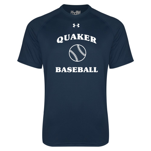  Under Armour Navy Tech Tee - Baseball