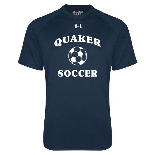  Under Armour Navy Tech Tee - Soccer