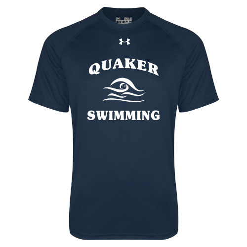  Under Armour Navy Tech Tee - Swimming