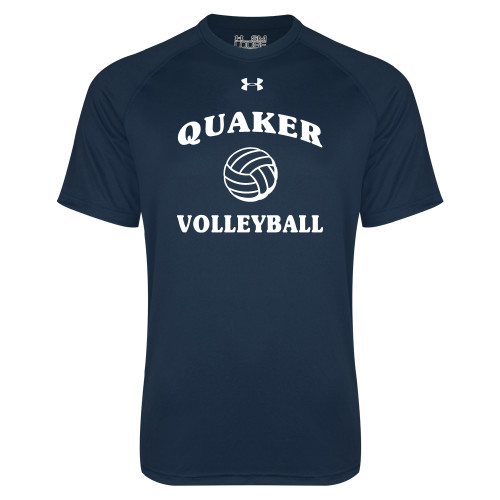  Under Armour Navy Tech Tee - Volleyball