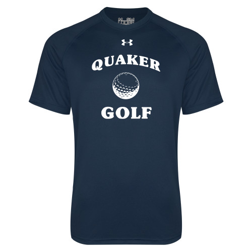  Under Armour Navy Tech Tee - Golf