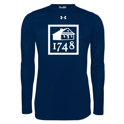  Under Armour Navy Long Sleeve Tech Tee - Wilmington 1748