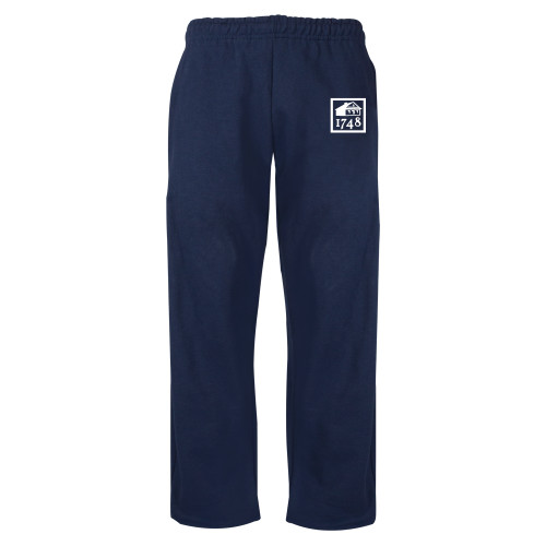  Navy Fleece Open Bottom Pant - Wilmington 1748