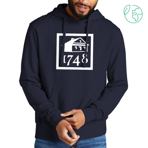  Allmade Navy Organic French Terry Pullover Hoodie - Wilmington 1748
