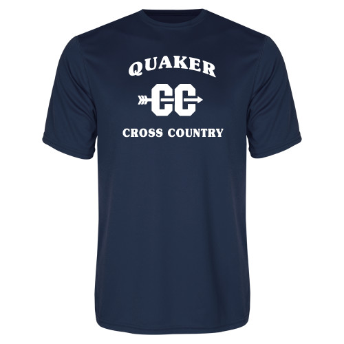  Navy Performance Tee - Cross Country