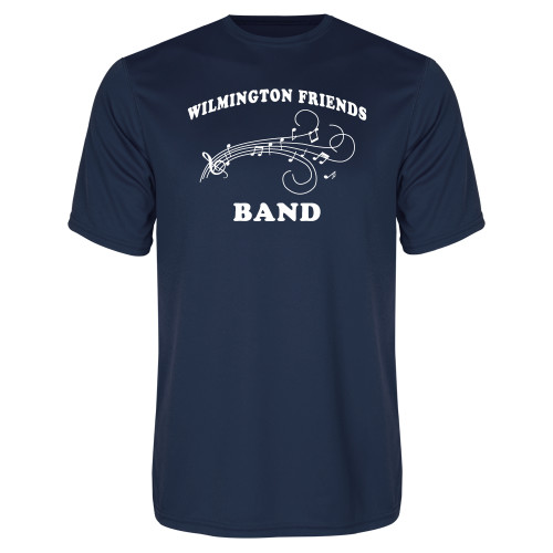 Navy Performance Tee - Band