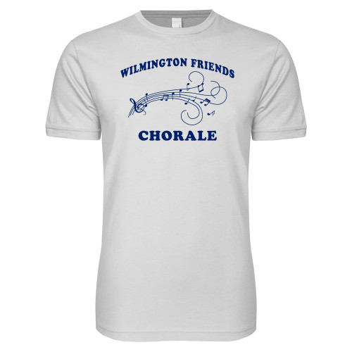  Next Level White SoftStyle T Shirt - Chorale