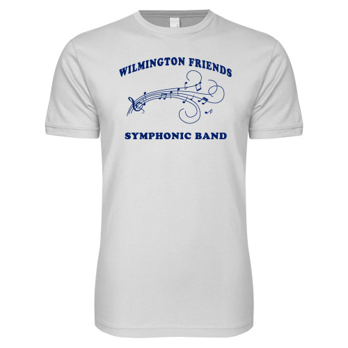  Next Level White SoftStyle T Shirt - Symphonic Band