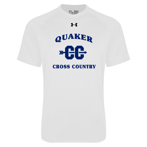  Under Armour White Tech Tee - Cross Country