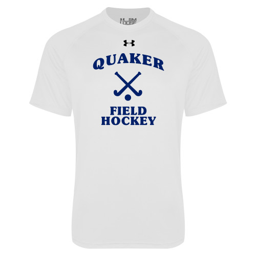  Under Armour White Tech Tee - Field Hockey