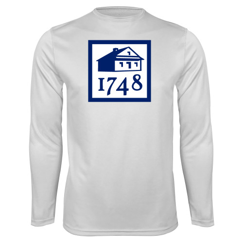 Main Image for  White Performance Long Sleeve Shirt