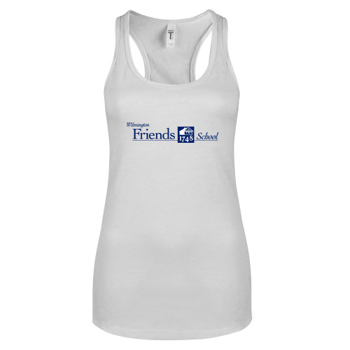  Next Level Racerback Tank White - Primary Mark