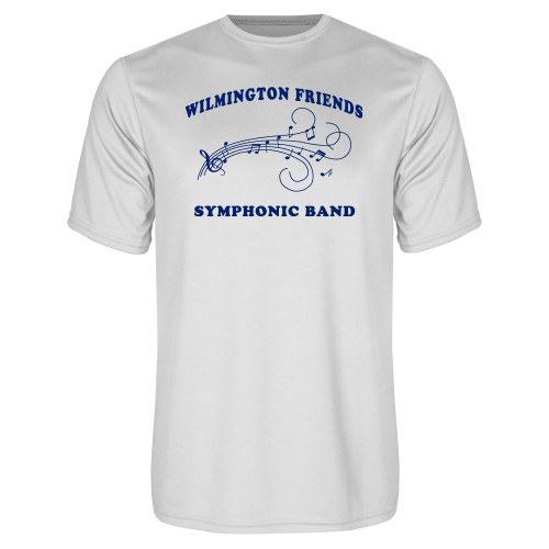 White Performance Tee - Symphonic Band