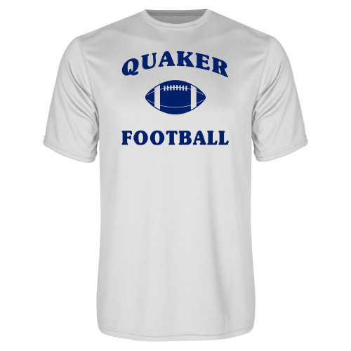  White Performance Tee - Football