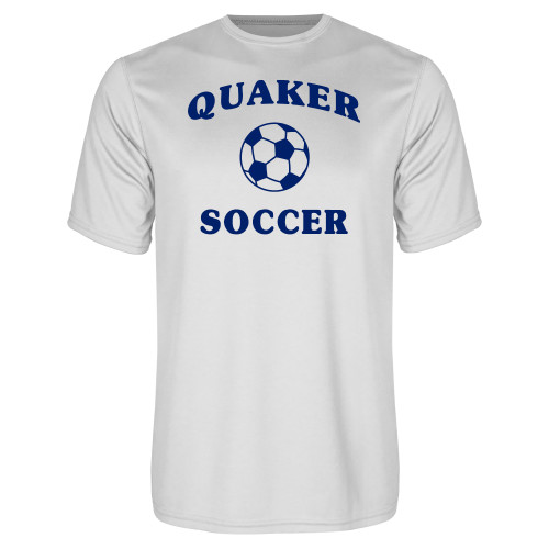 White Performance Tee - Soccer