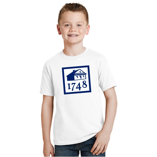  Youth White T Shirt - Wilmington 1748