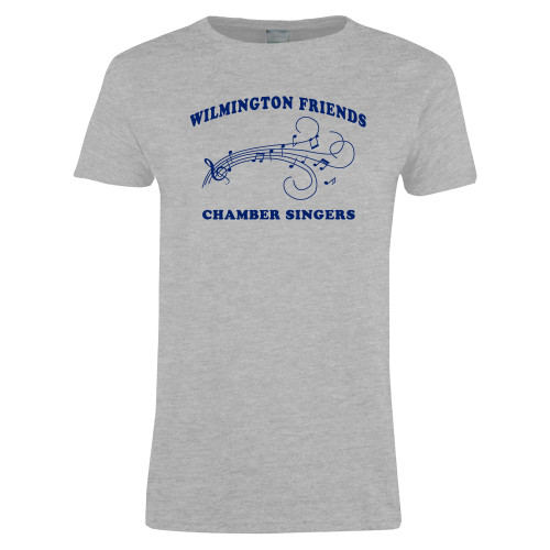  Womens Grey Short Sleeve Tee - Chamber Singers