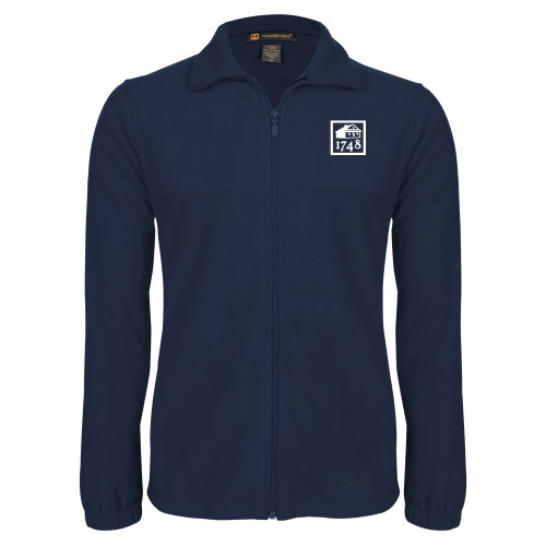  Navy Fleece Full Zip  Jacket - Wilmington 1748