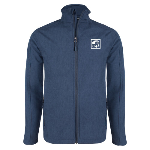  Navy Heather Softshell Jacket - Wilmington 1748