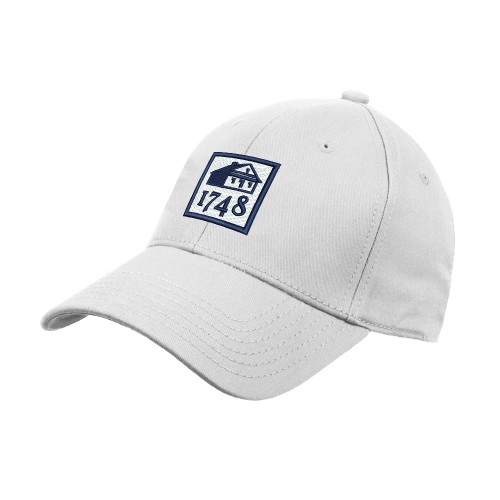  White Structured Adjustable Pro Style Hat - Wilmington 1748
