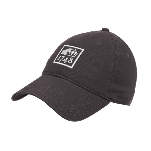  Charcoal Unstructured Adjustable Low Profile Hat - Wilmington 1748