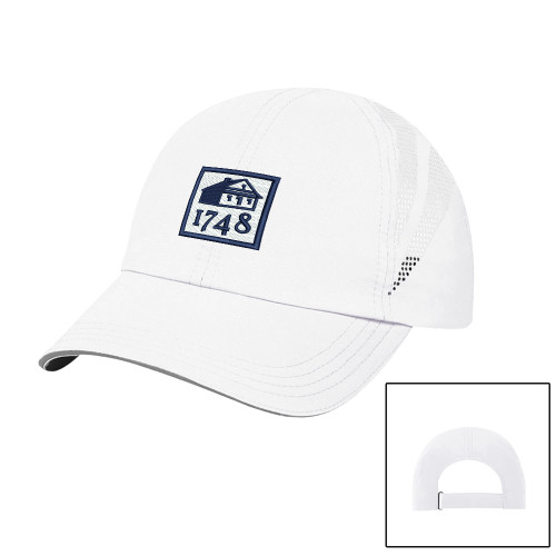  Womens White Performance Cap - Wilmington 1748