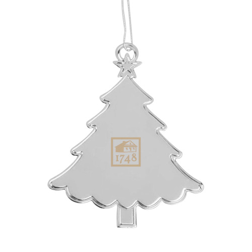  Silver Tree Ornament - Wilmington 1748 Engraved