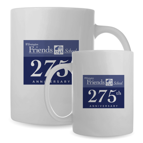  Full Color White Mug 15oz - 275th Anniversary Logo