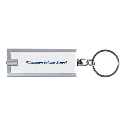  Turbo White Flashlight Key Holder - Wilmington 1748