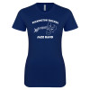 Thumbnail image for  Next Level Womens Navy Boyfriend Tee