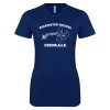 Thumbnail image for  Next Level Womens Navy Boyfriend Tee