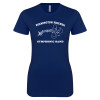 Thumbnail image for  Next Level Womens Navy Boyfriend Tee