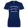 Thumbnail image for  Next Level Womens Navy Boyfriend Tee