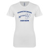 Thumbnail image for  Next Level Womens White Boyfriend Tee