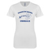 Thumbnail image for  Next Level Womens White Boyfriend Tee