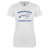 Thumbnail image for  Next Level Womens White Boyfriend Tee
