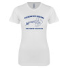 Thumbnail image for  Next Level Womens White Boyfriend Tee