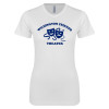 Thumbnail image for  Next Level Womens White Boyfriend Tee
