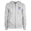 Thumbnail image for  ENZA Womens White Fleece Full Zip Hoodie