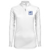 Thumbnail image for  Syntrel Womens White Interlock 1/4 Zip